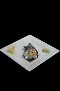Temaki Salmon Tataki