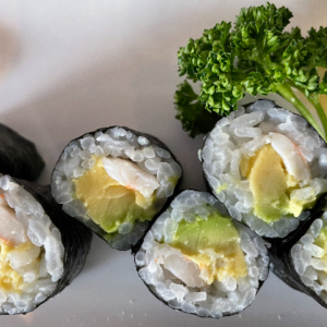 Hosomaki 6 pièces - Crevette géante-Avocat