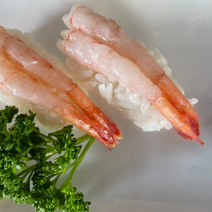Nigiri Sushi 2 pièces - Crevette crue Douce