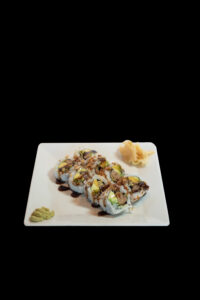 Uramaki poulet teriyaki