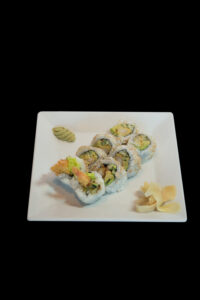 Uramaki tempura crevettes